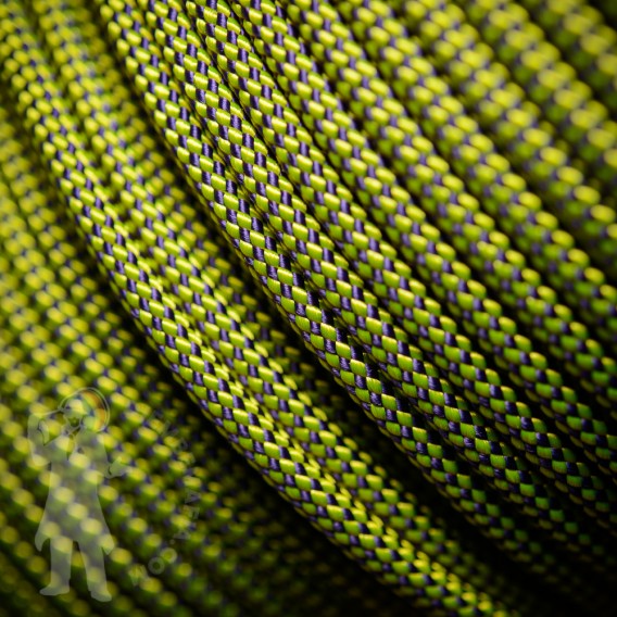 Djembe Rope 5mm - Giallo/Viola