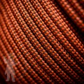 Djembe Seil 5mm - Schwarz/Orange