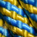 Djembe Rope 6mm - Yellow/Blue